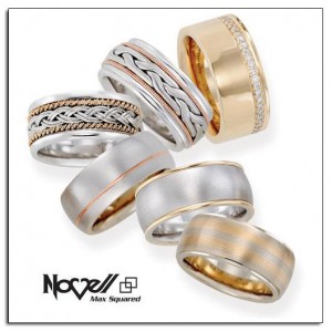 Max Squared wedding bands - the BIG and BOLD wedding band.