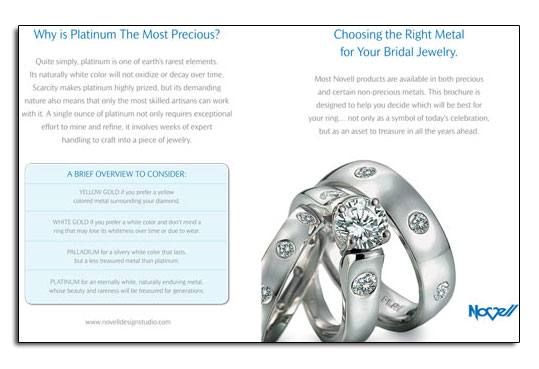 Wedding rings brochures