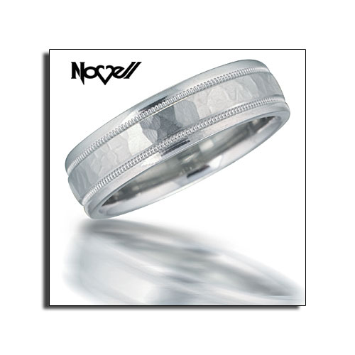 Platinum wedding band.