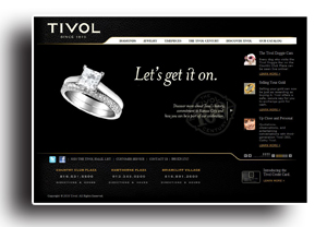 Tivol wedding rings
