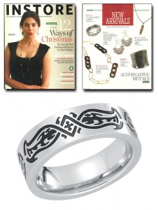 Stainless steel ring - TATU ring.