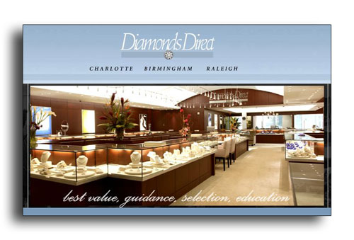 Diamonds Direct jewelry store.