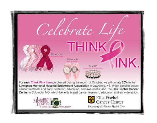 Think Pink with Hurst Fine Diamonds.