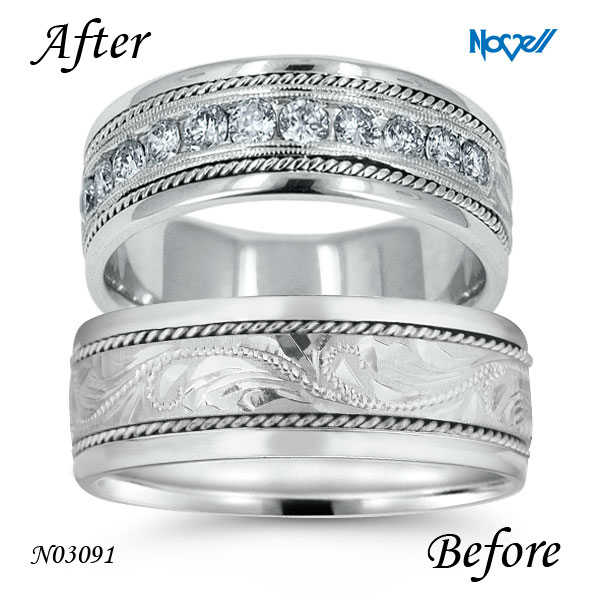 Novell wedding band