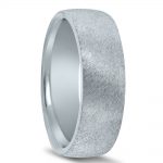 Wedding ring finish - beach sand