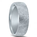 Wedding ring finish - diagonal cig