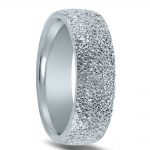 Wedding ring finish - diamond