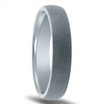 Wedding ring finish - sandblast