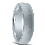 Wedding ring finish - satin