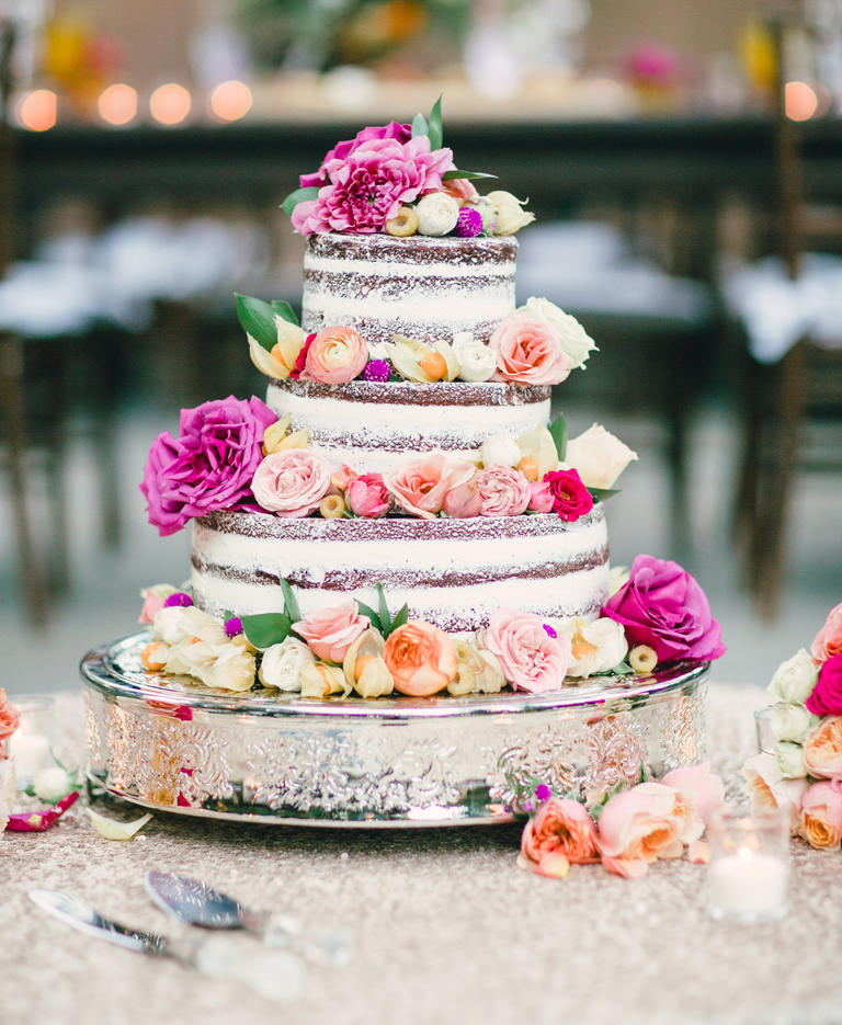 Naked wedding cakes