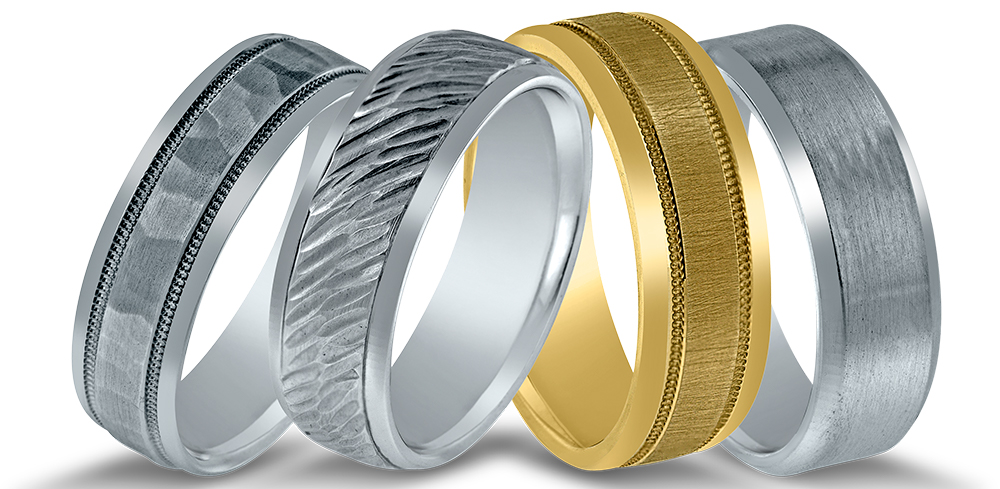 Novell wedding rings at Diamonds Direct