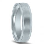 Medium weight wedding band