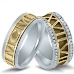 Wedding bands with wedding date