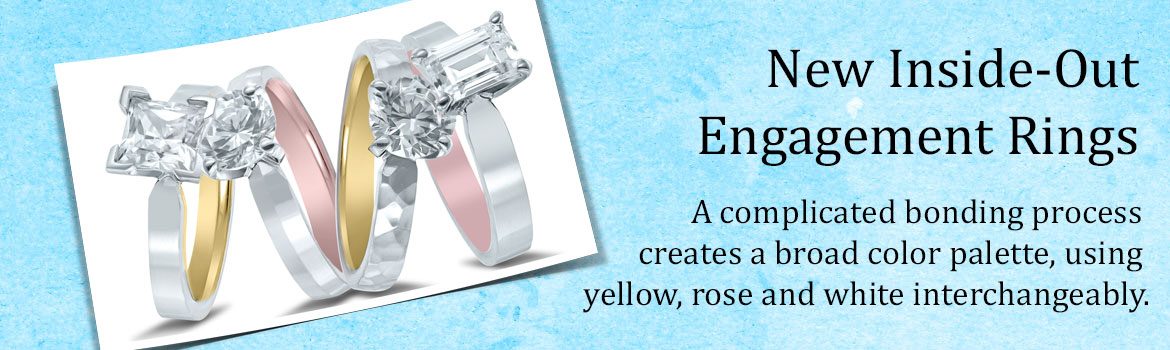 inside-out engagement rings