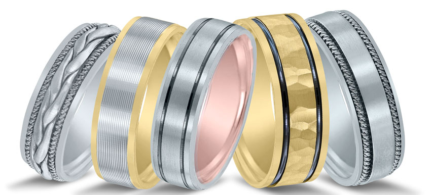 Wedding bands at Van Cott Jewelers