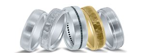 Novell wedding bands - Destination Diamonds