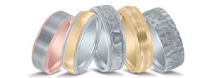 Novell wedding bands - Destination Diamonds