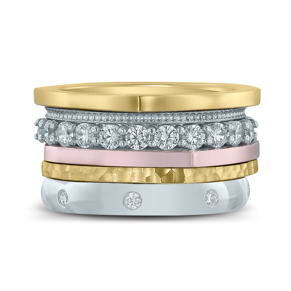 Circles stackable rings