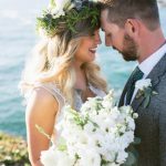 Just married couple at The Inn at Newport Ranch