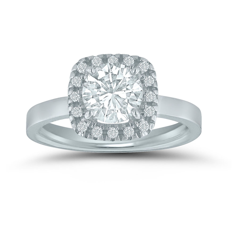 Lieberfarb semi-mount engagement ring ED70303