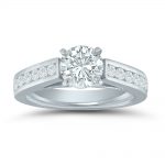 Lieberfarb semi-mount engagement ring ED70854