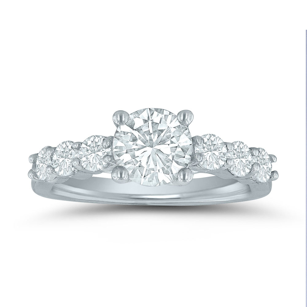 Lieberfarb semi-mount engagement ring ED70902