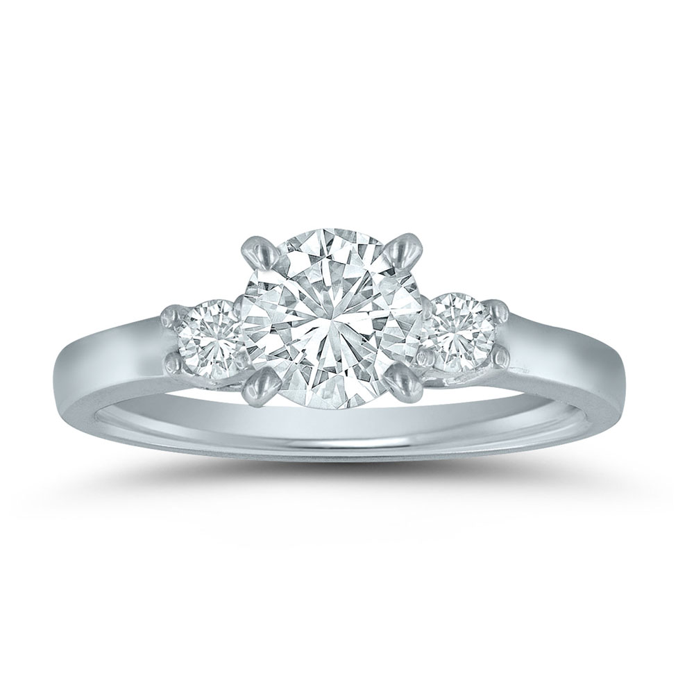 Lieberfarb semi-mount engagement ring ED71008