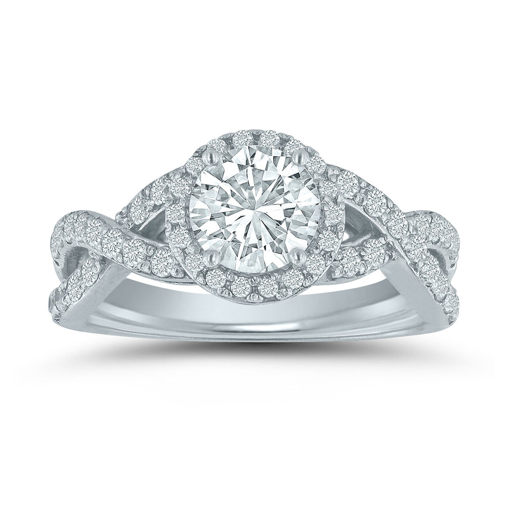 Lieberfarb semi-mount engagement ring ED71044