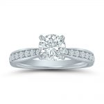 Lieberfarb semi-mount engagement ring ED71193