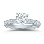 Lieberfarb semi-mount engagement ring ED72075