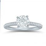 Lieberfarb semi-mount engagement ring ED75003