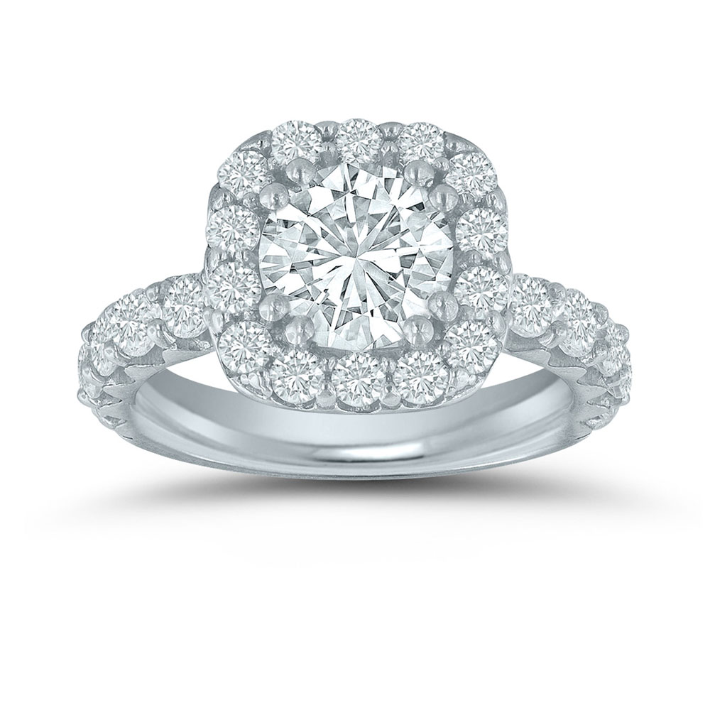 Lieberfarb semi-mount engagement ring ED76907