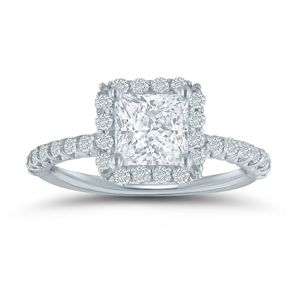 Lieberfarb semi-mount engagement ring ED77828