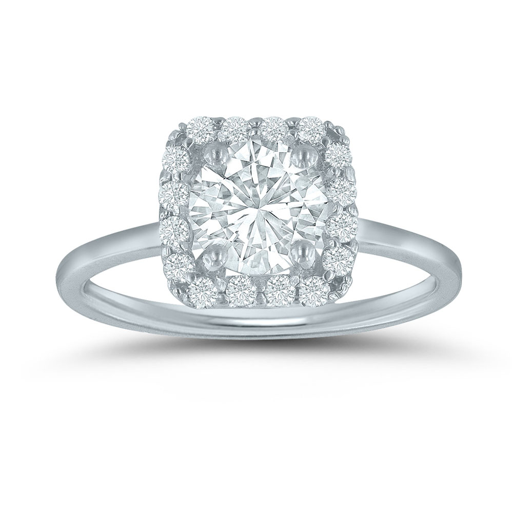 Lieberfarb semi-mount engagement ring ED77831