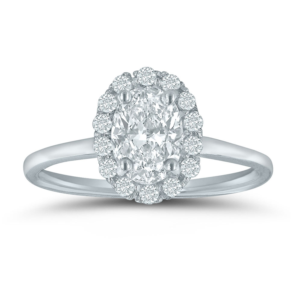 Lieberfarb semi-mount engagement ring ED77832