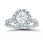 Lieberfarb semi-mount engagement ring ED77833