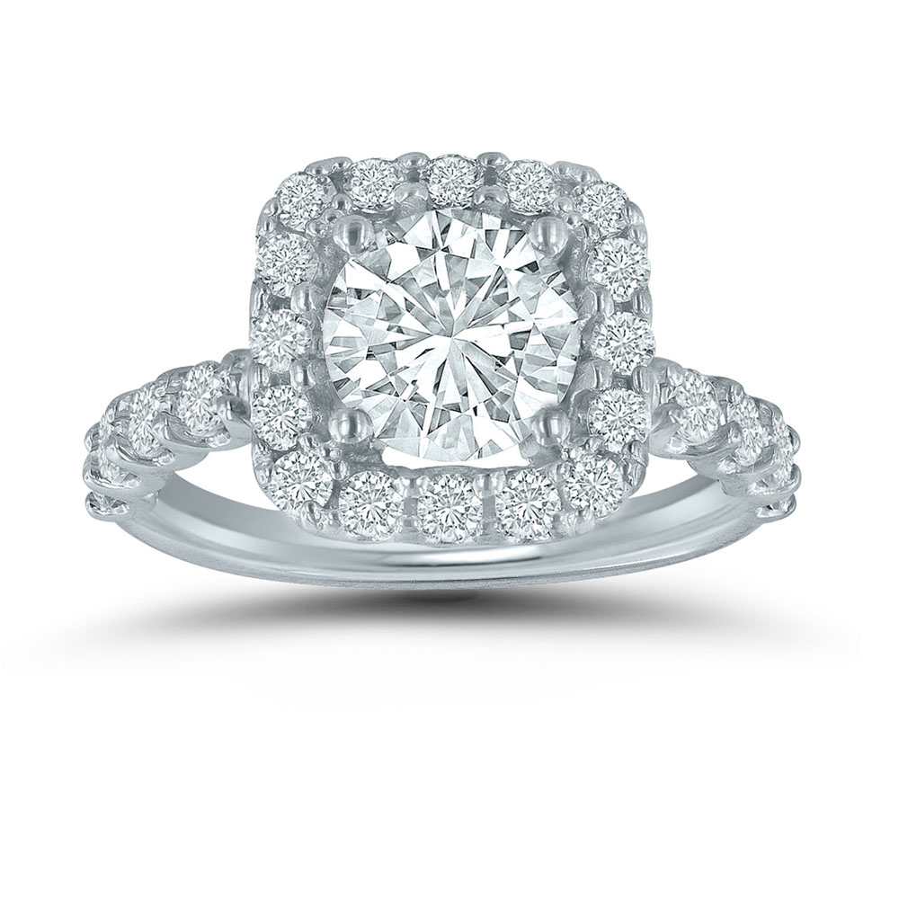 Lieberfarb semi-mount engagement ring ED77834