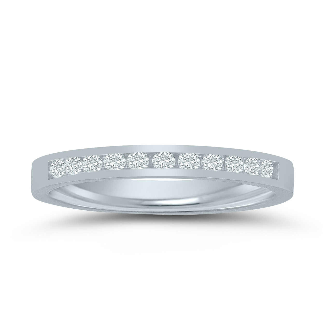 Lieberfarb ladies diamond wedding band LD70484