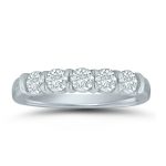 Lieberfarb ladies diamond wedding band LD70775