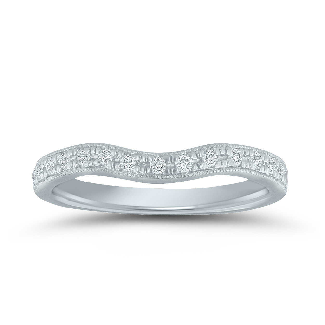 Lieberfarb ladies diamond wedding band LD70856