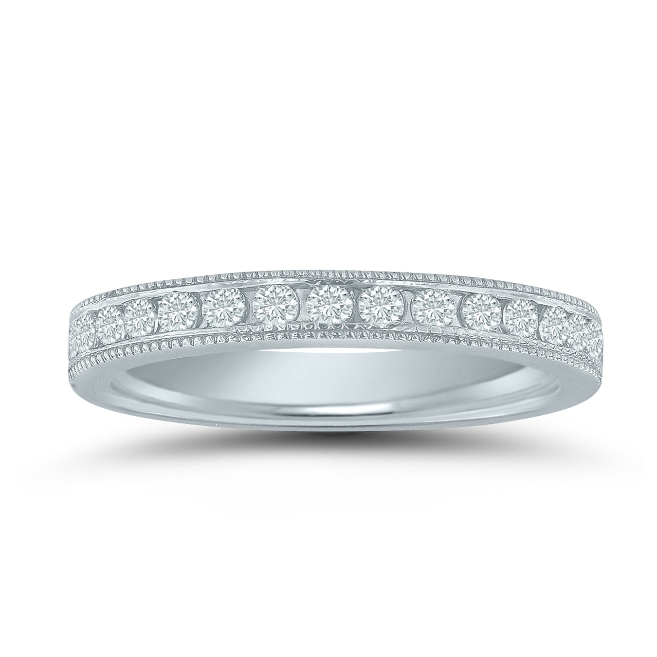 Lieberfarb ladies diamond wedding band LD70881