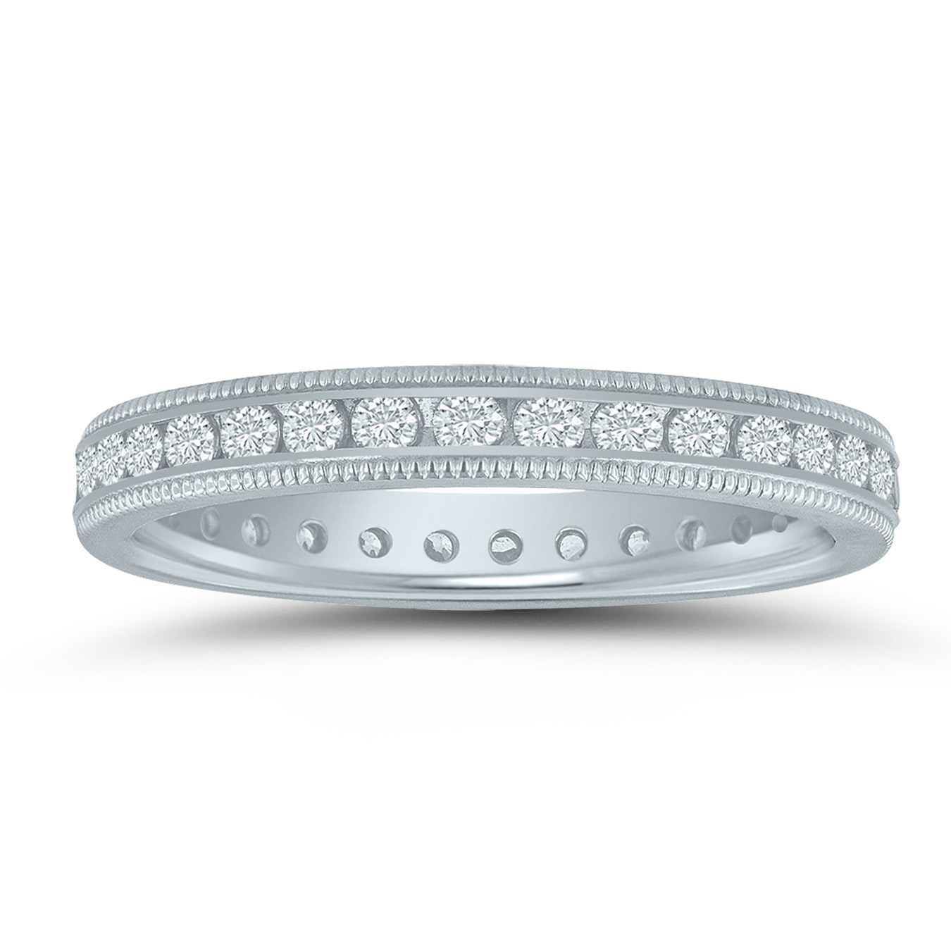 Lieberfarb ladies diamond wedding band LD71700