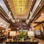 Hotel Boulderado - a scene from the lobby.