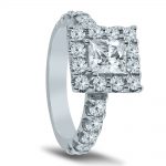 Custom engagement ring by Novell's Custom Shop.