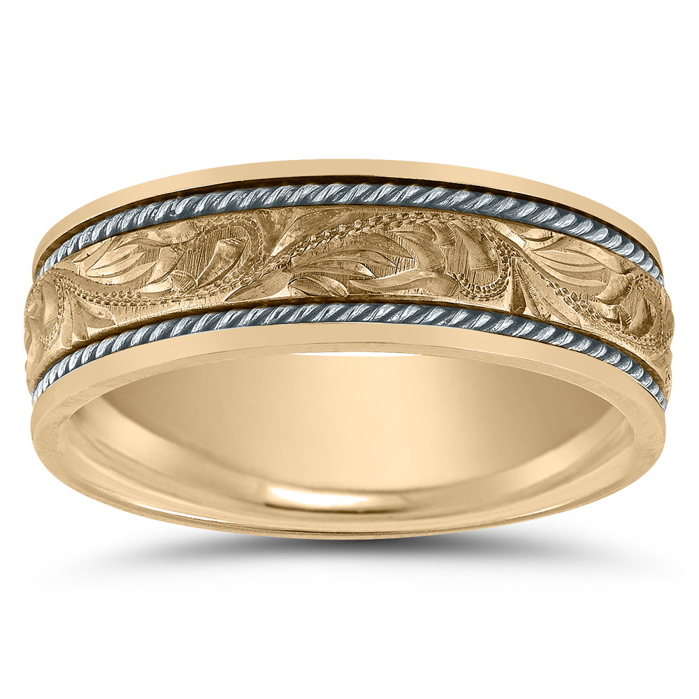 Novell wedding band - from the Colors Collection.