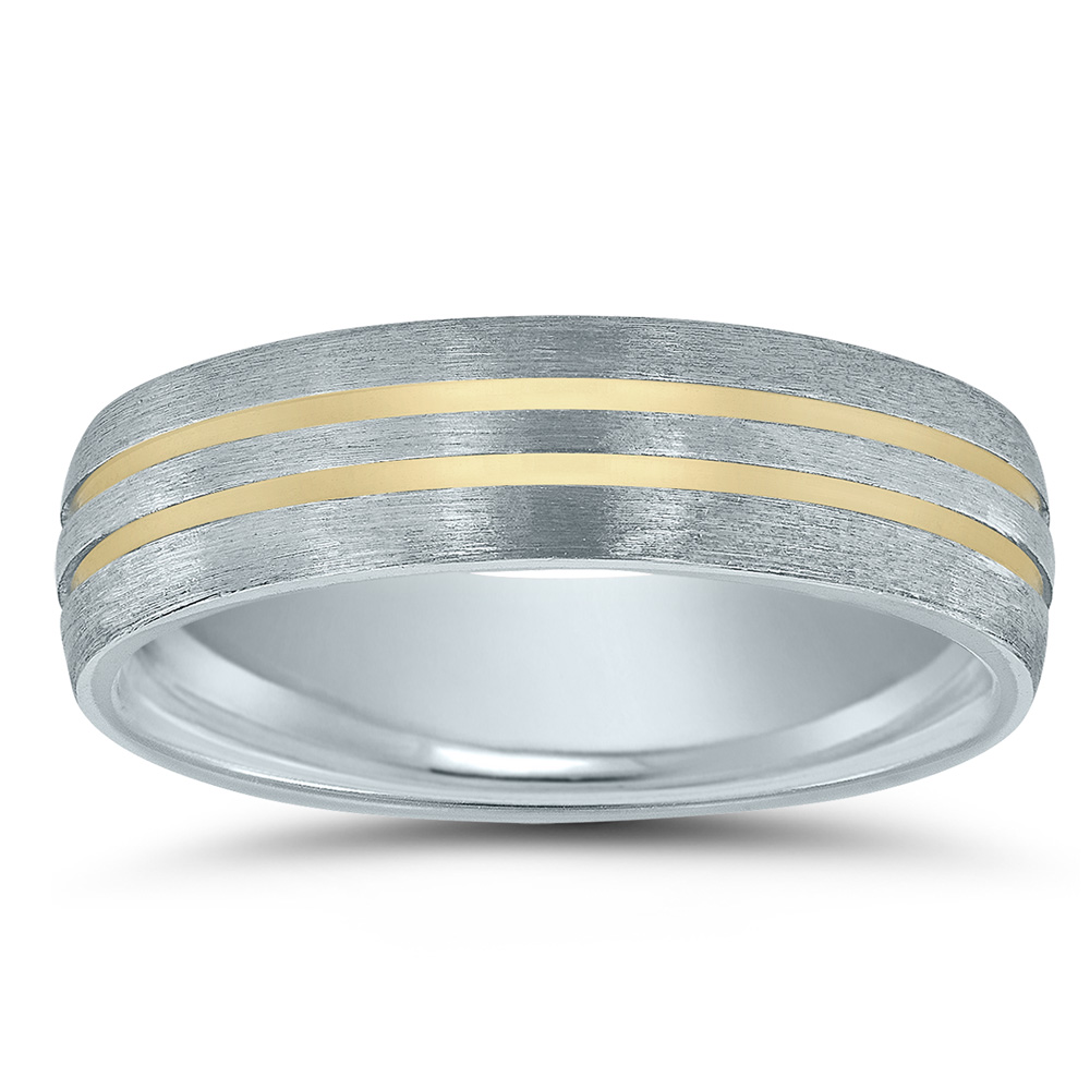 Novell wedding band - from the Colors Collection.