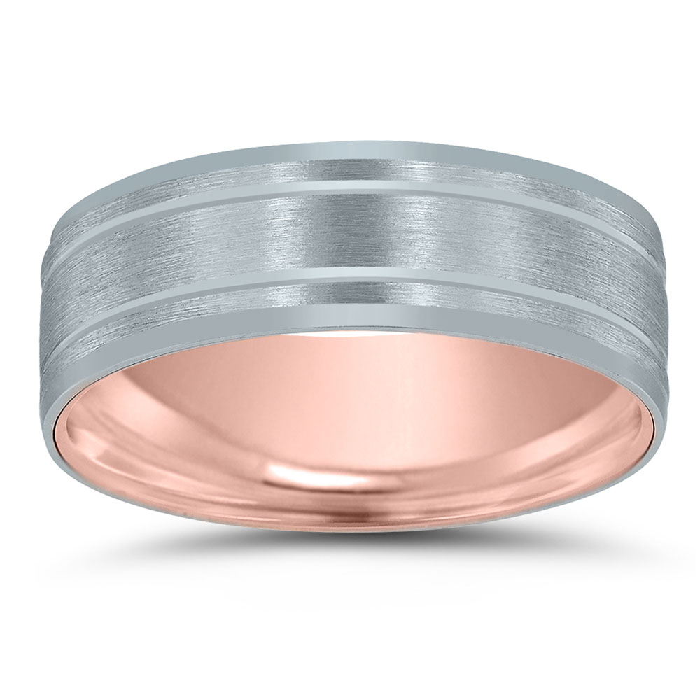 Inside-out wedding band by Novell.