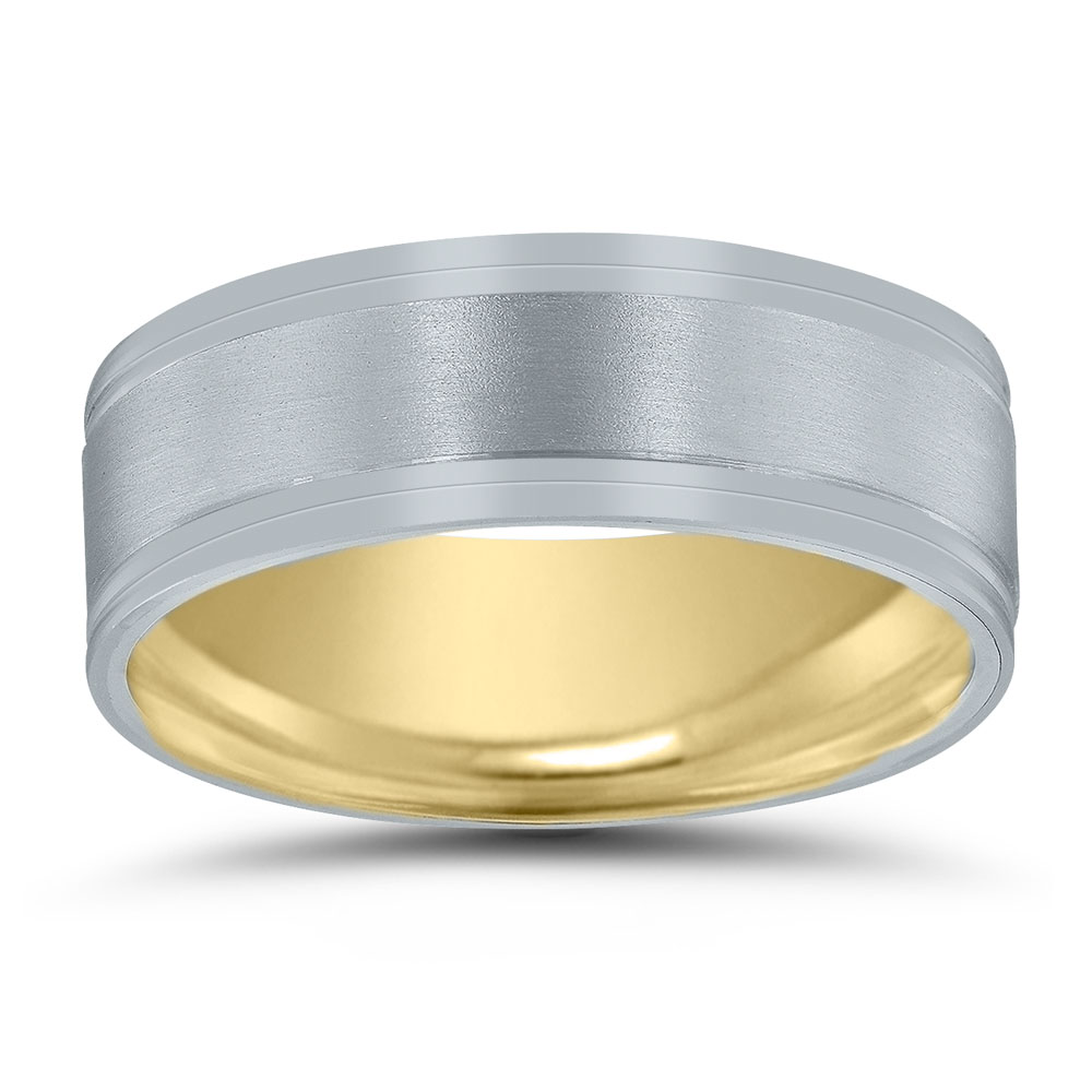 Inside-out wedding band by Novell.