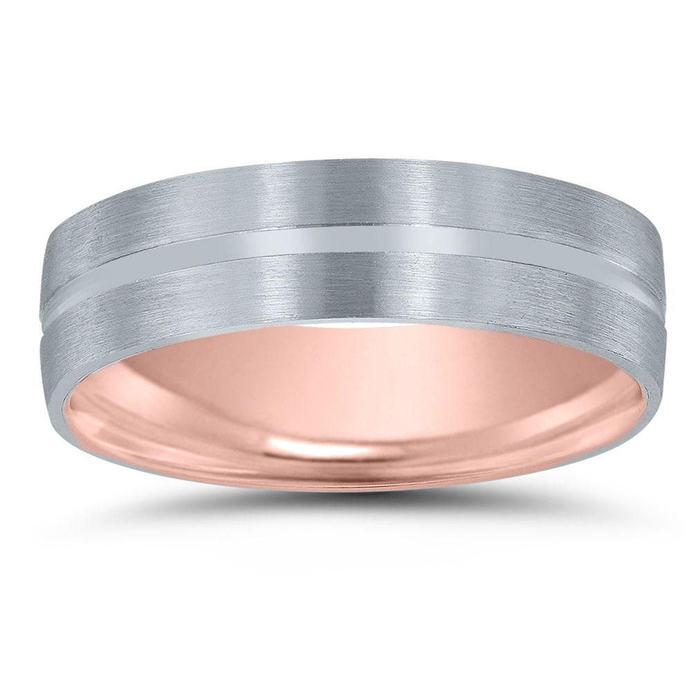 Inside-out wedding band by Novell.