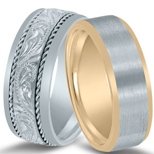 Novell wedding bands NT16648 and N03091